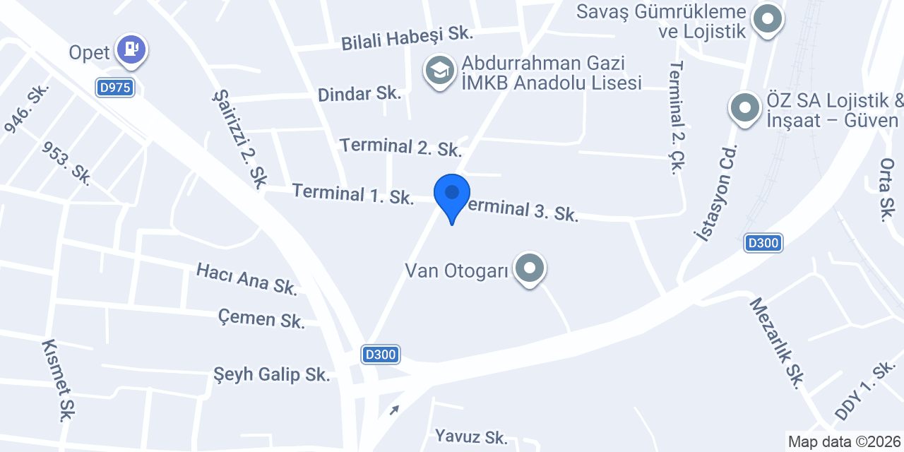 ELEKTRİK ABONE BAŞVURUSU konumu