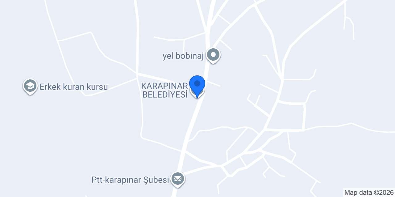 KARAPINAR BELEDİYESİ konumu