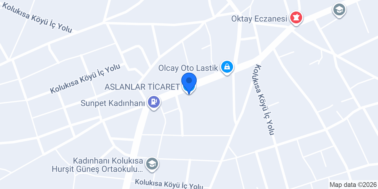ASLANLAR TİCARET konumu