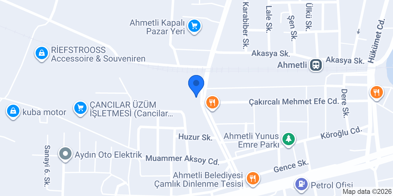 Meriç pide kebap salonu konumu
