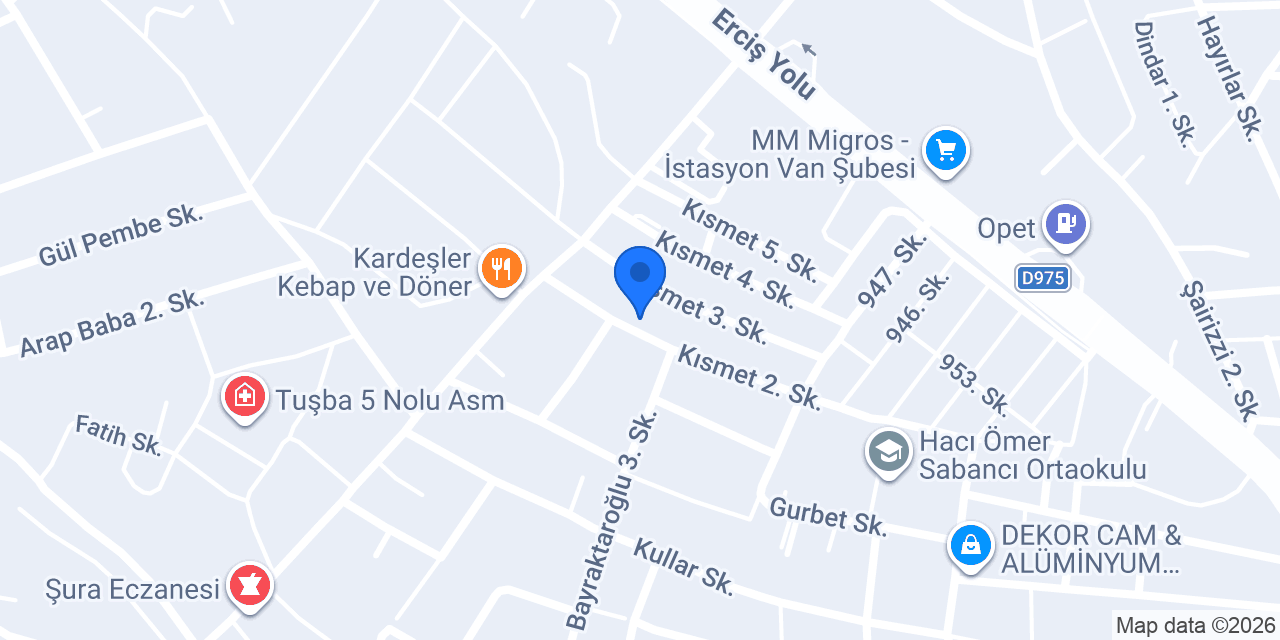 Yıldız Mobilya~Mimarlık konumu