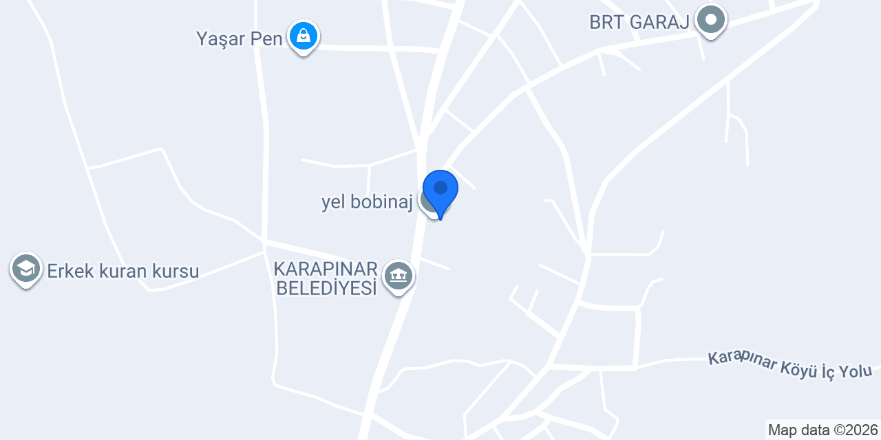 yel bobinaj konumu