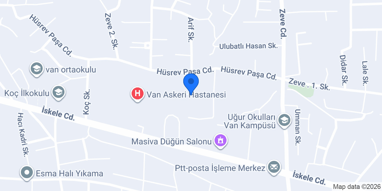 Van eyvan halı yıkama konumu