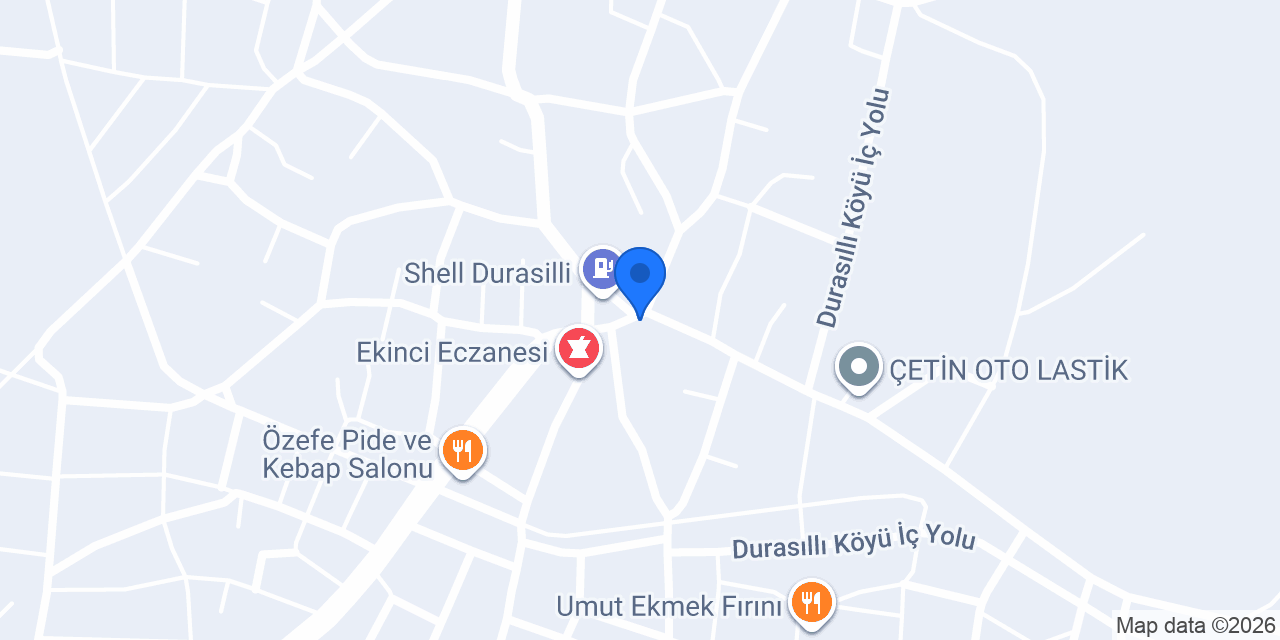 Şensöz Et Galerisi konumu