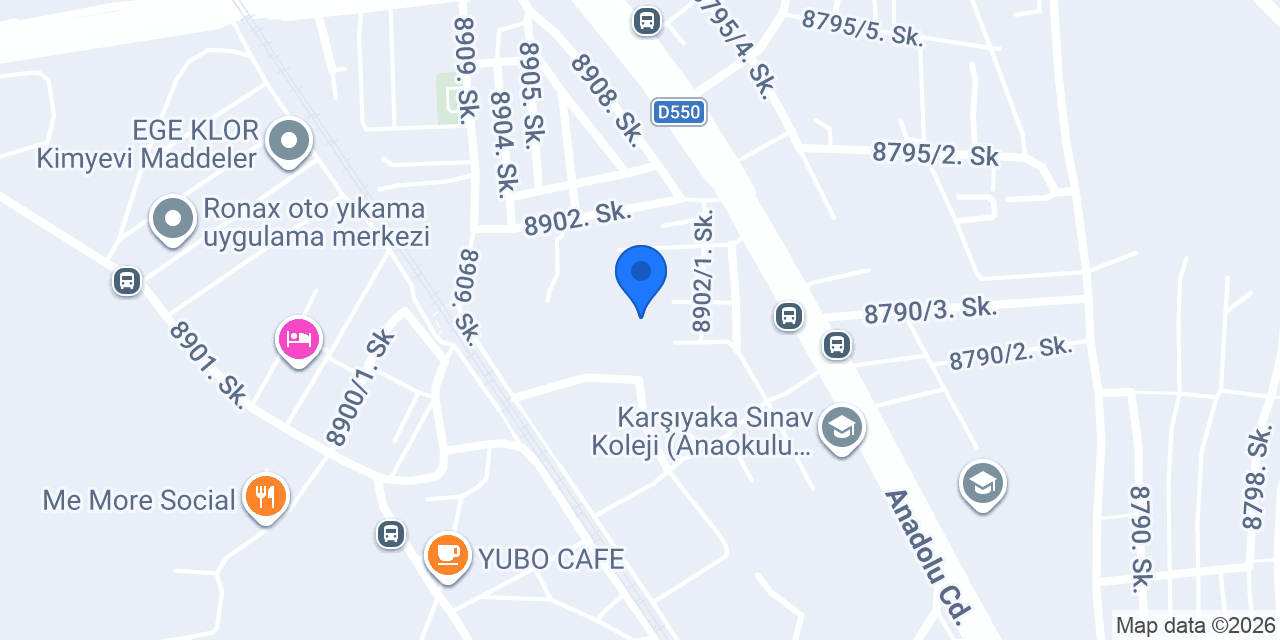 EGEART EVLERI konumu