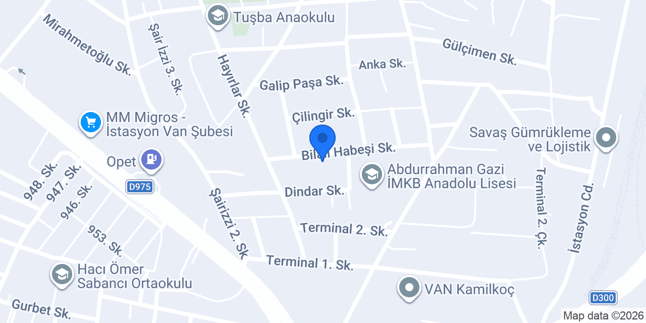 Yılmaz Ticaret konumu
