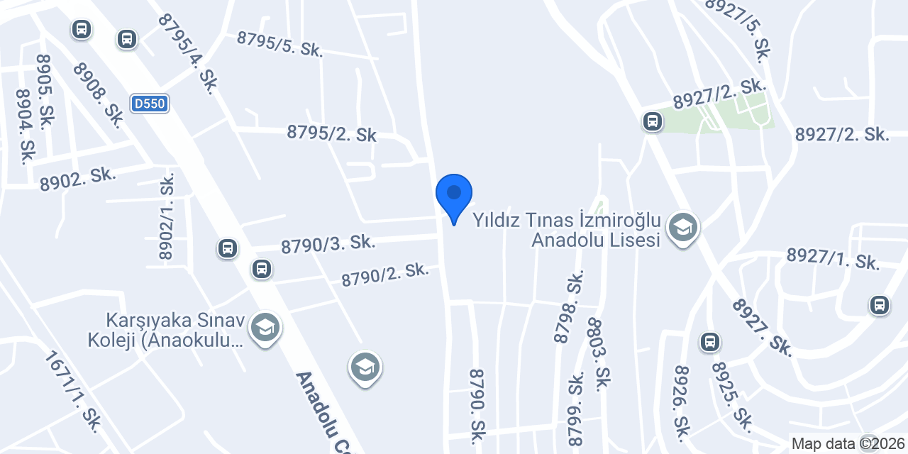 Munzur su İzmir Di&Do Ticaret konumu
