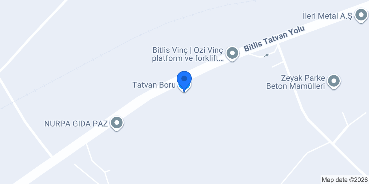 Tatvan Boru konumu