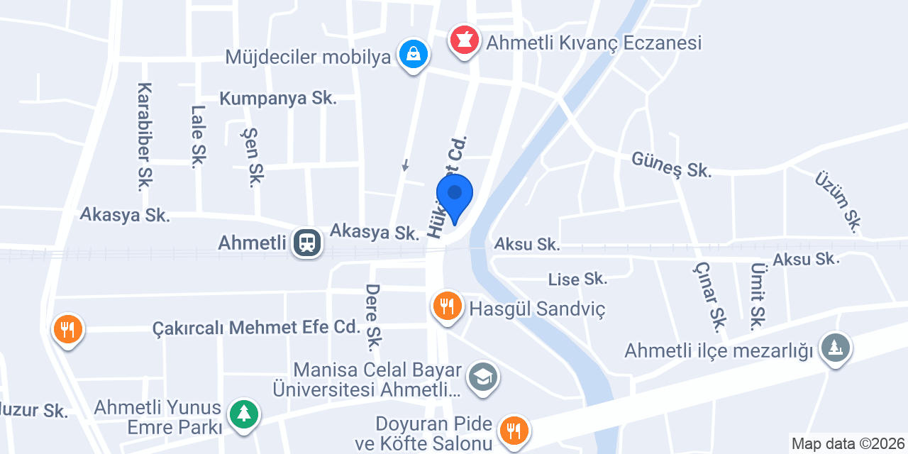Güner Elektrik konumu