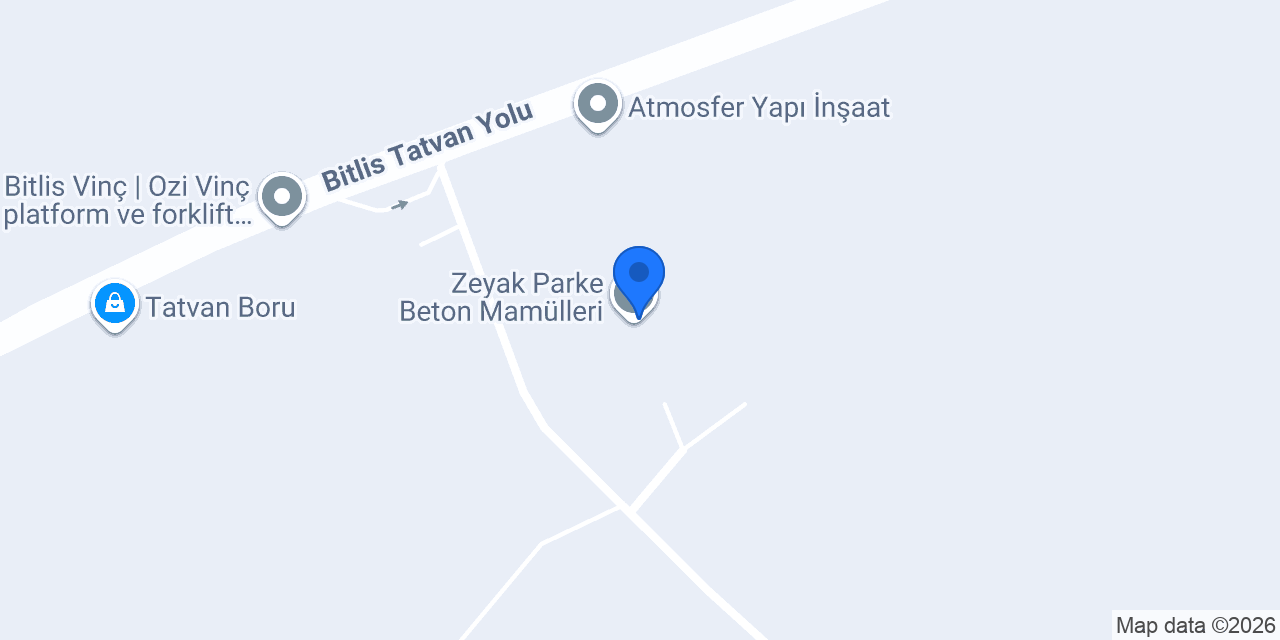 Zeyak Parke Beton Mamülleri konumu