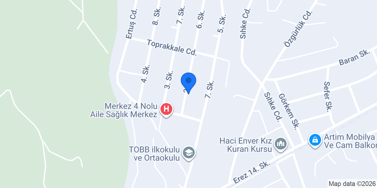 Akköprü Eczanesi konumu