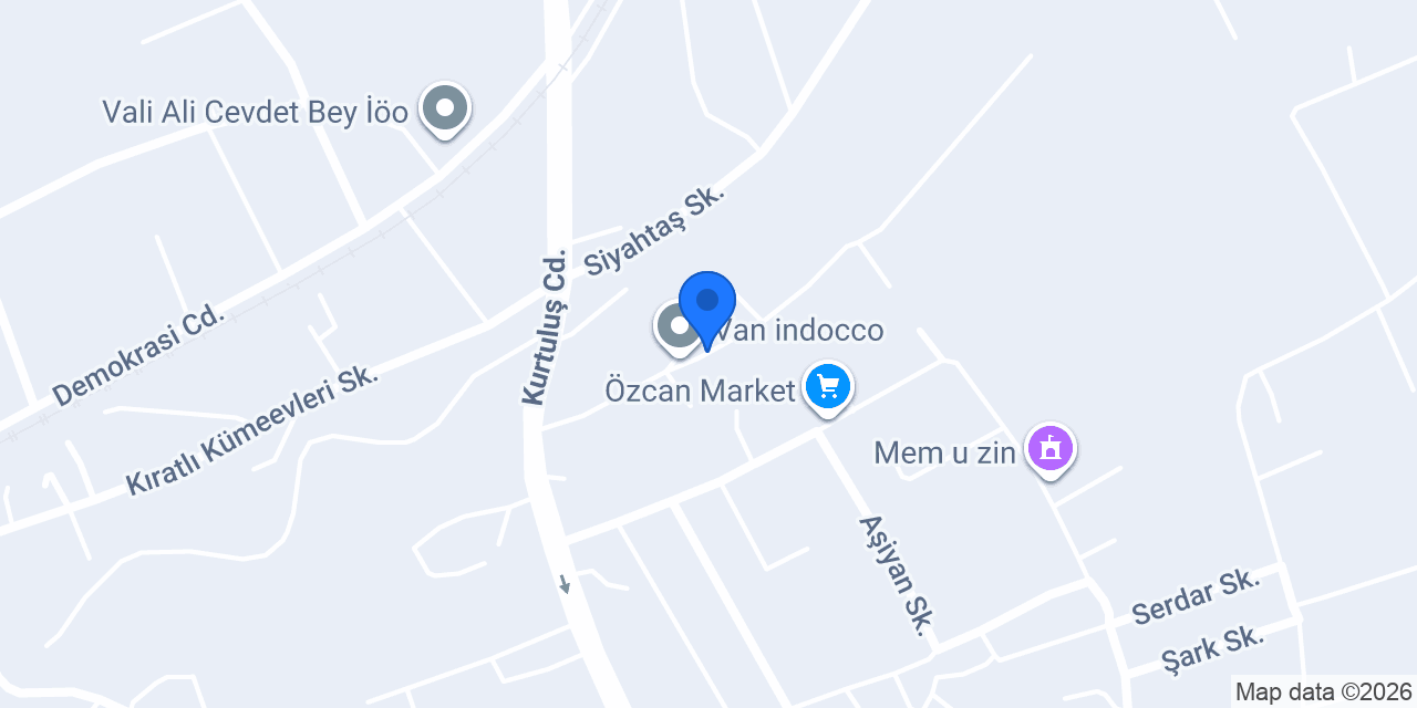 MFG Van Kombi Servisi konumu