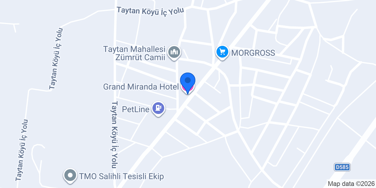 Grand Miranda Hotel konumu