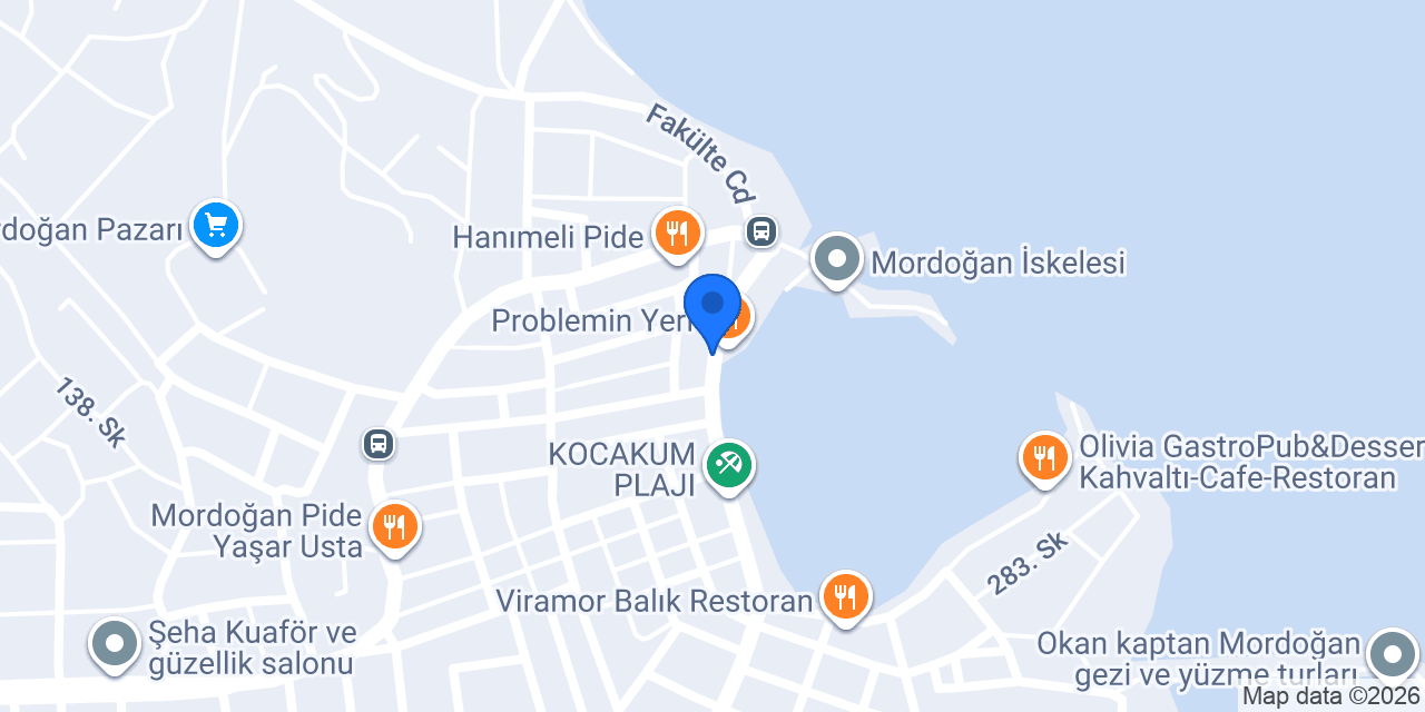 Mordoğan Ege Eczanesi konumu
