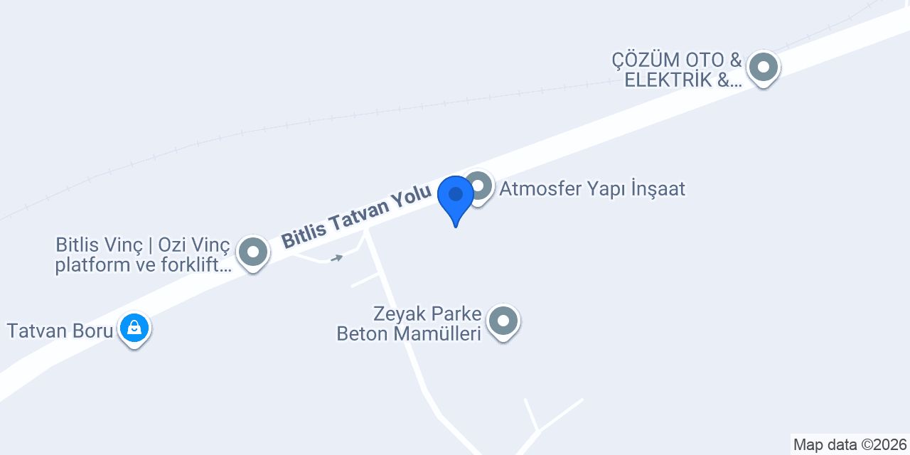Tatvan Ambalaj konumu