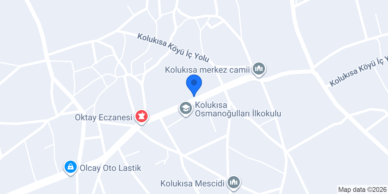 Kolukısa PTT Acentası konumu