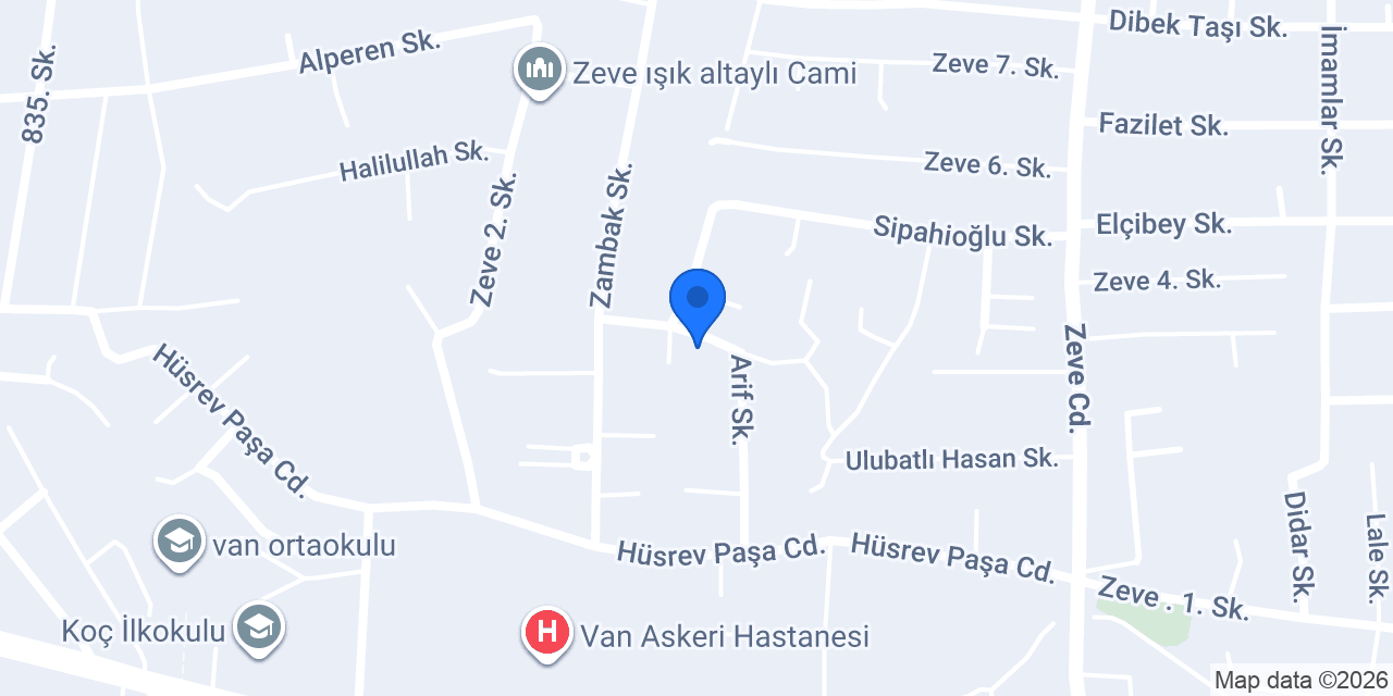 Baran Öztürkci konumu