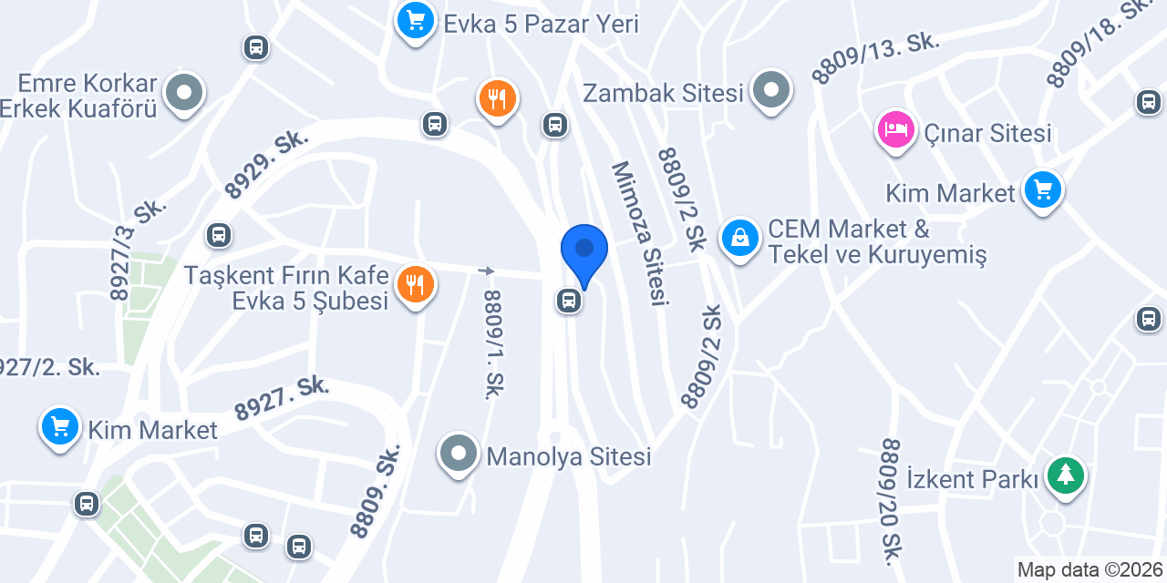 Yakut İnşaat Taahhüt konumu