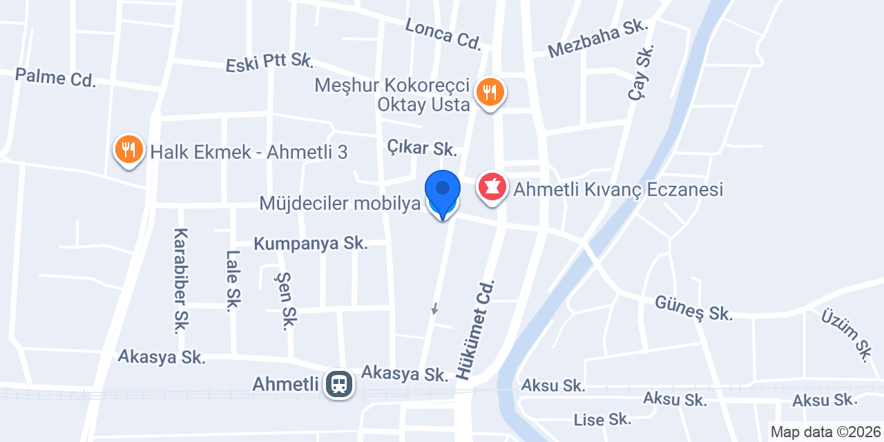 Müjdeciler mobilya konumu