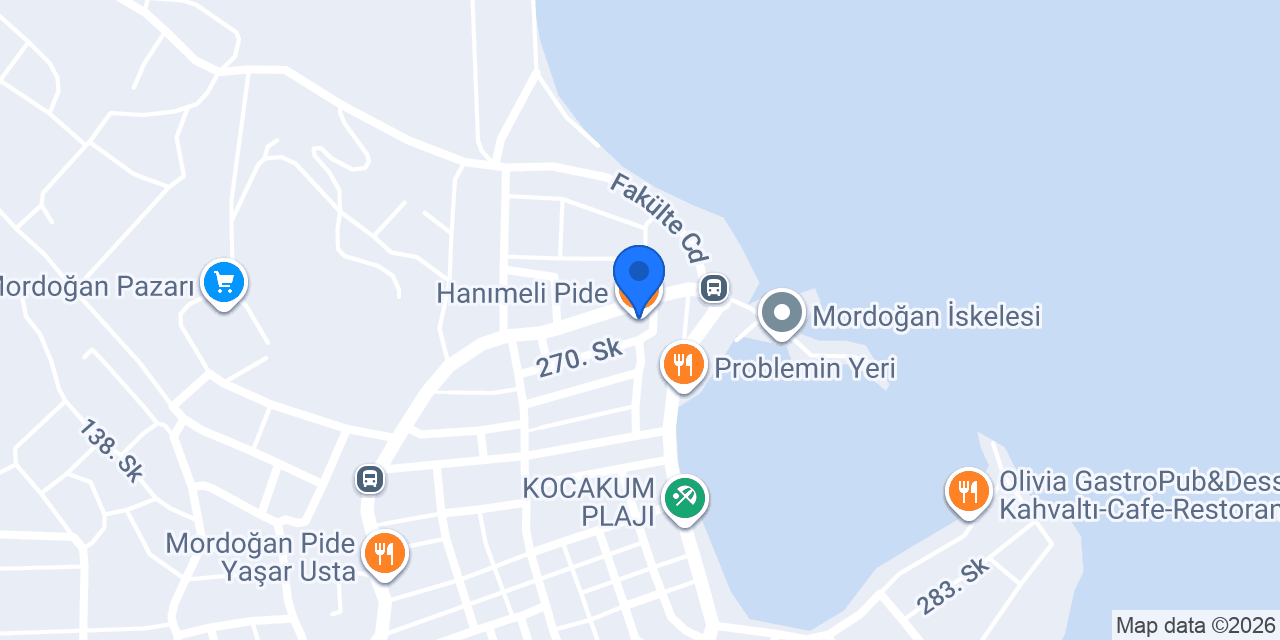 Hanımeli Pide konumu