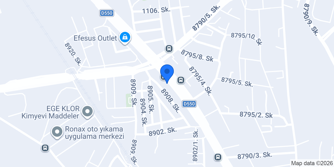 İzmir Organizasyon konumu