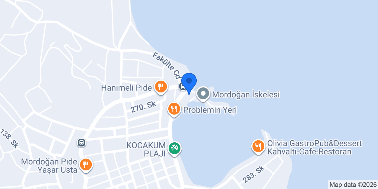 Mimas Balık Restaurant konumu