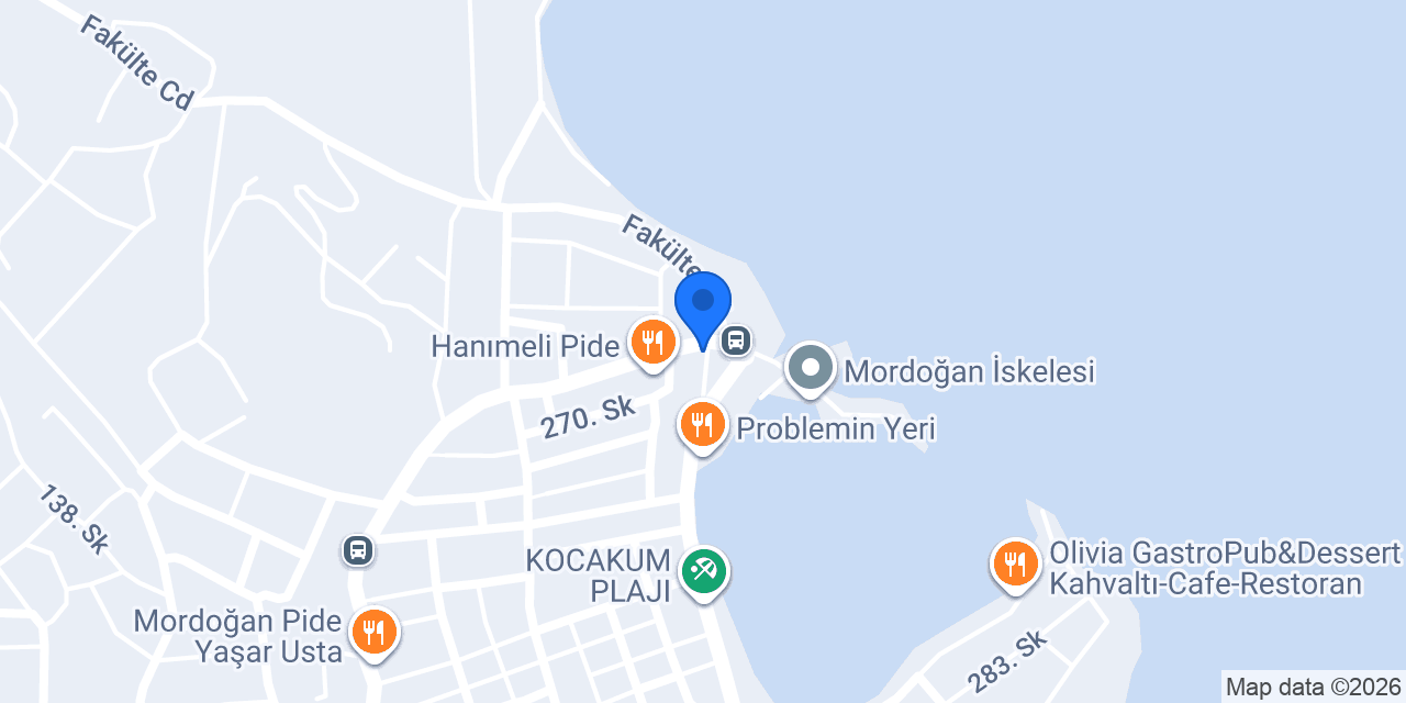 Mordoğan Balık Market konumu
