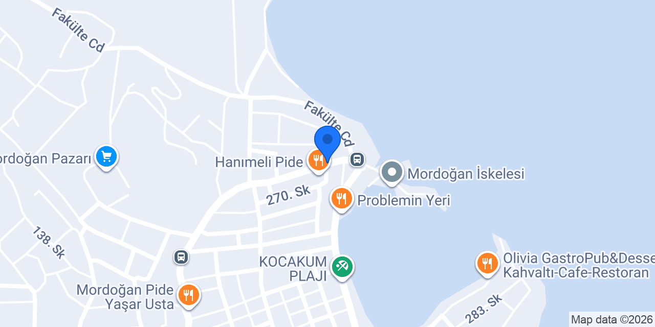 TERZİOĞLU EMLAK MORDOĞAN konumu