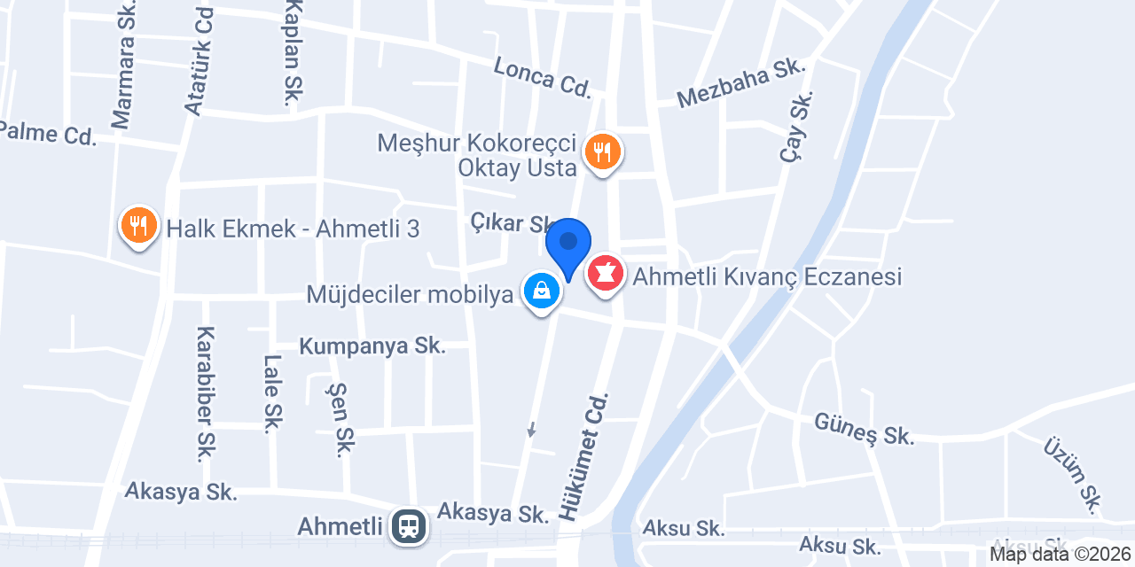 Aktaş Odunlu Ekmek Fırını konumu