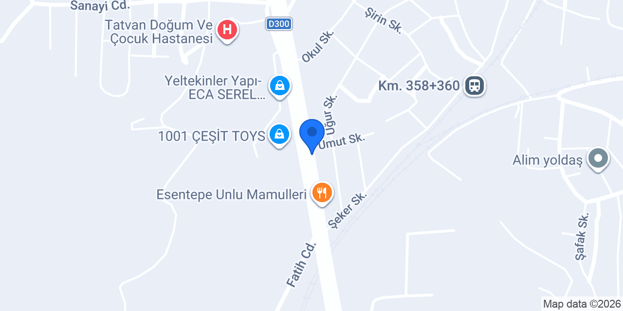 BLKYA MAKİNA konumu