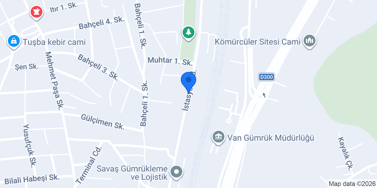 Bahçıvan Mahallesi Muhtarlığı konumu