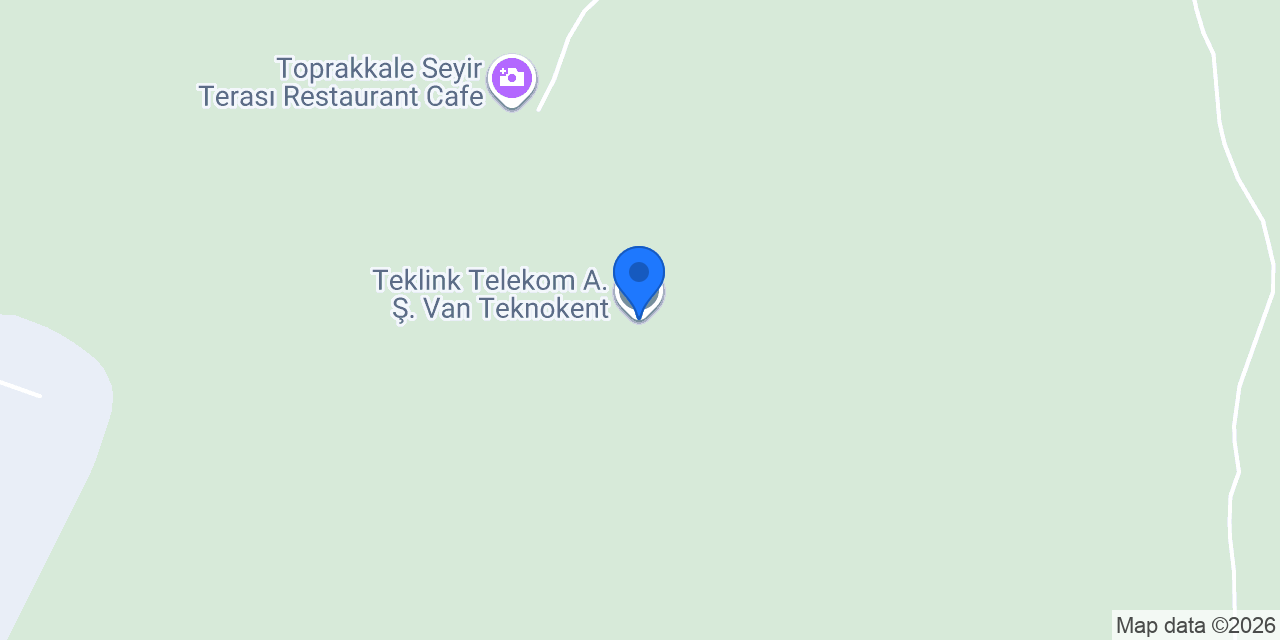 Teklink Telekom A.Ş. Van Teknokent konumu