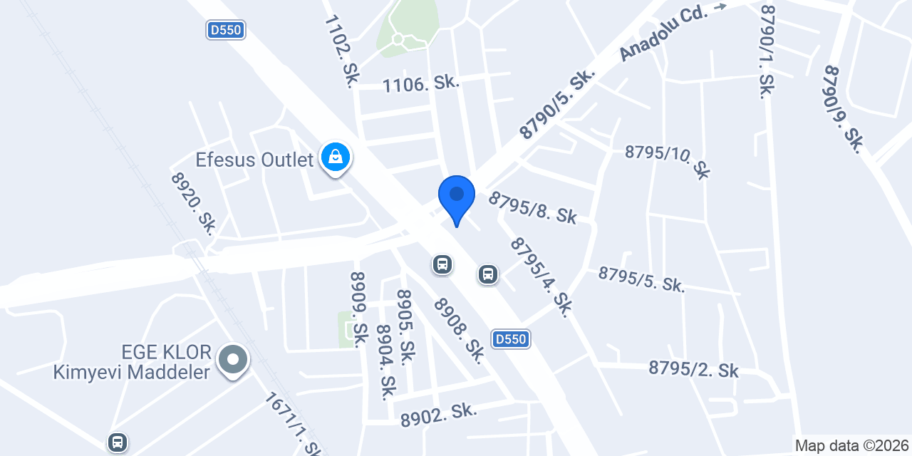 Coşkun Motor Çiğli konumu