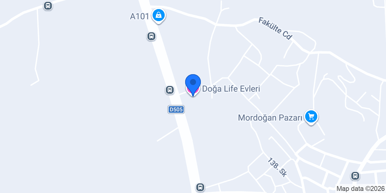 Doğa Life Evleri konumu