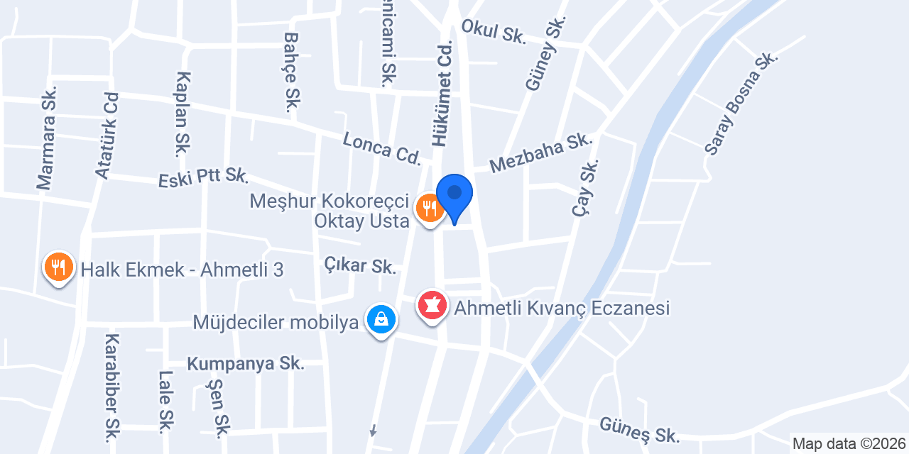 Stüdyo Ceren konumu