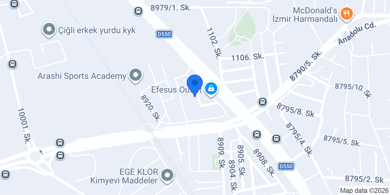 Domino's Pizza Efesus konumu