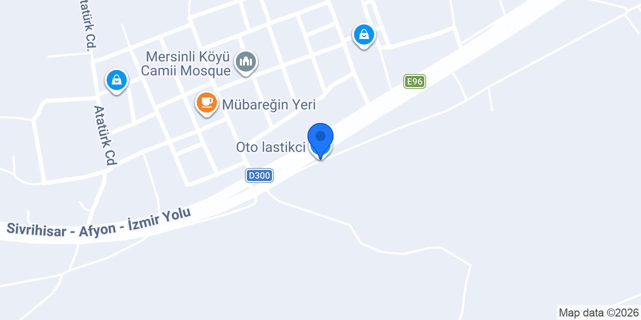 Oto lastikci konumu