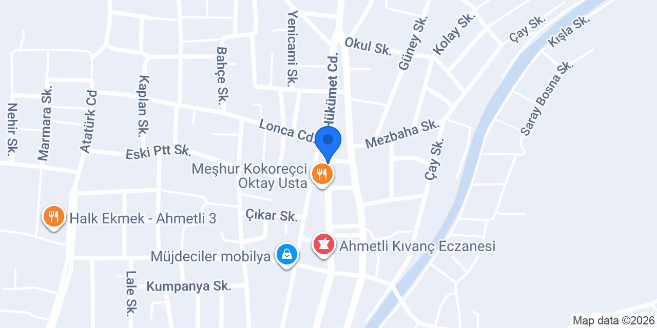 Onur Erkek Kuaförü konumu