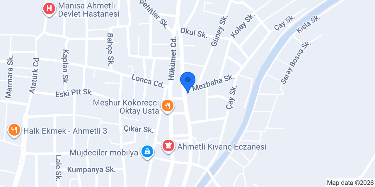 Sözen Ticaret konumu