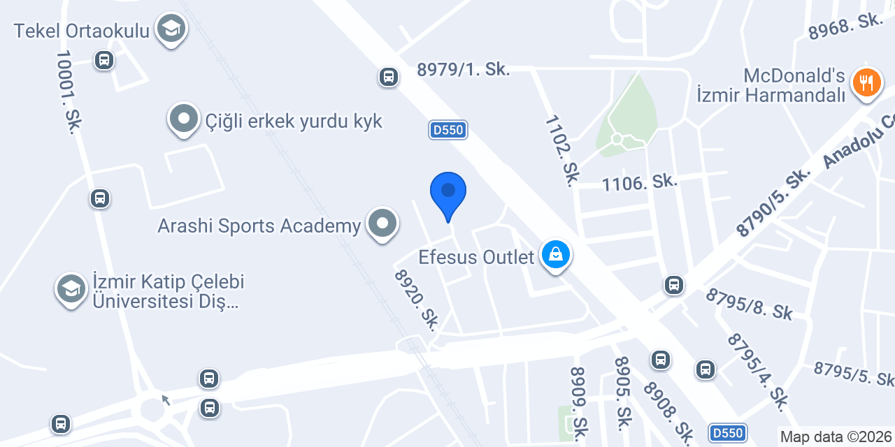 DAĞ MERMER GRANİT ATOLYESİ konumu