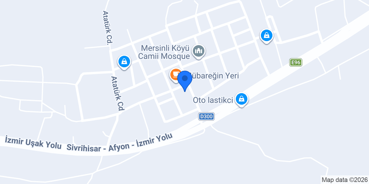 Mersinli Belediyesi konumu