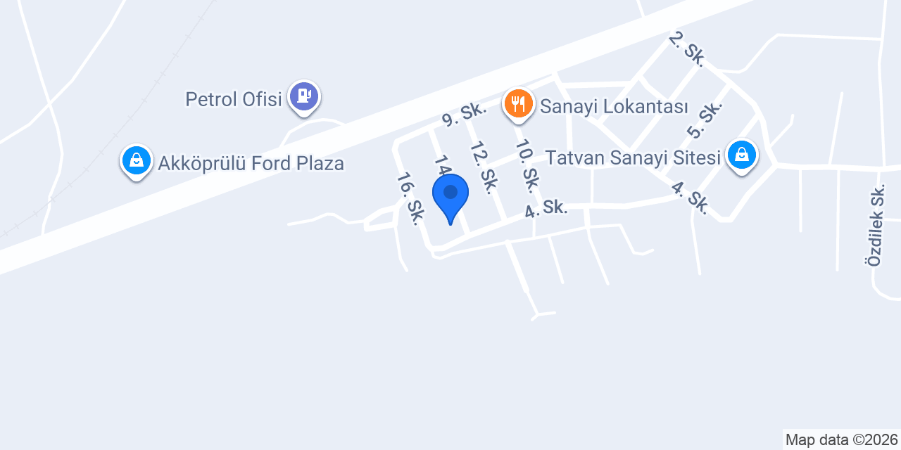 Lider Oto Gaz TATVAN konumu