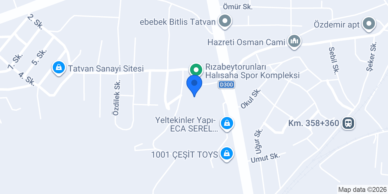 Tatvan Doğum Ve Çocuk Hastanesi konumu