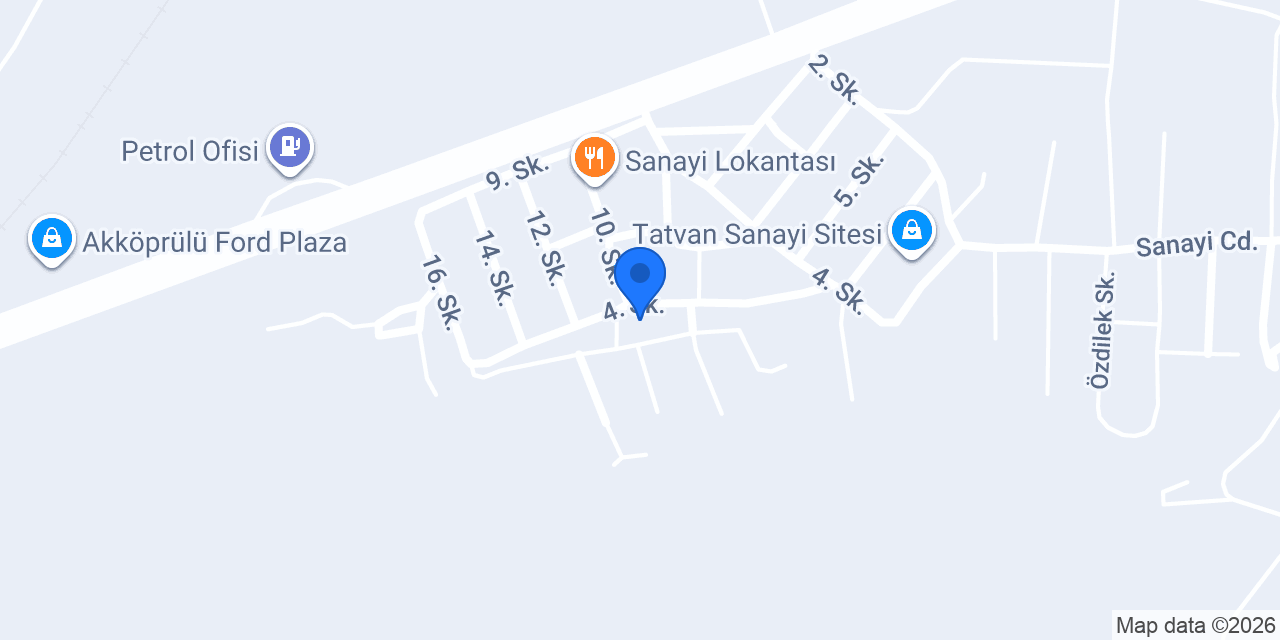 Kerem Oto Bakım Servisi konumu