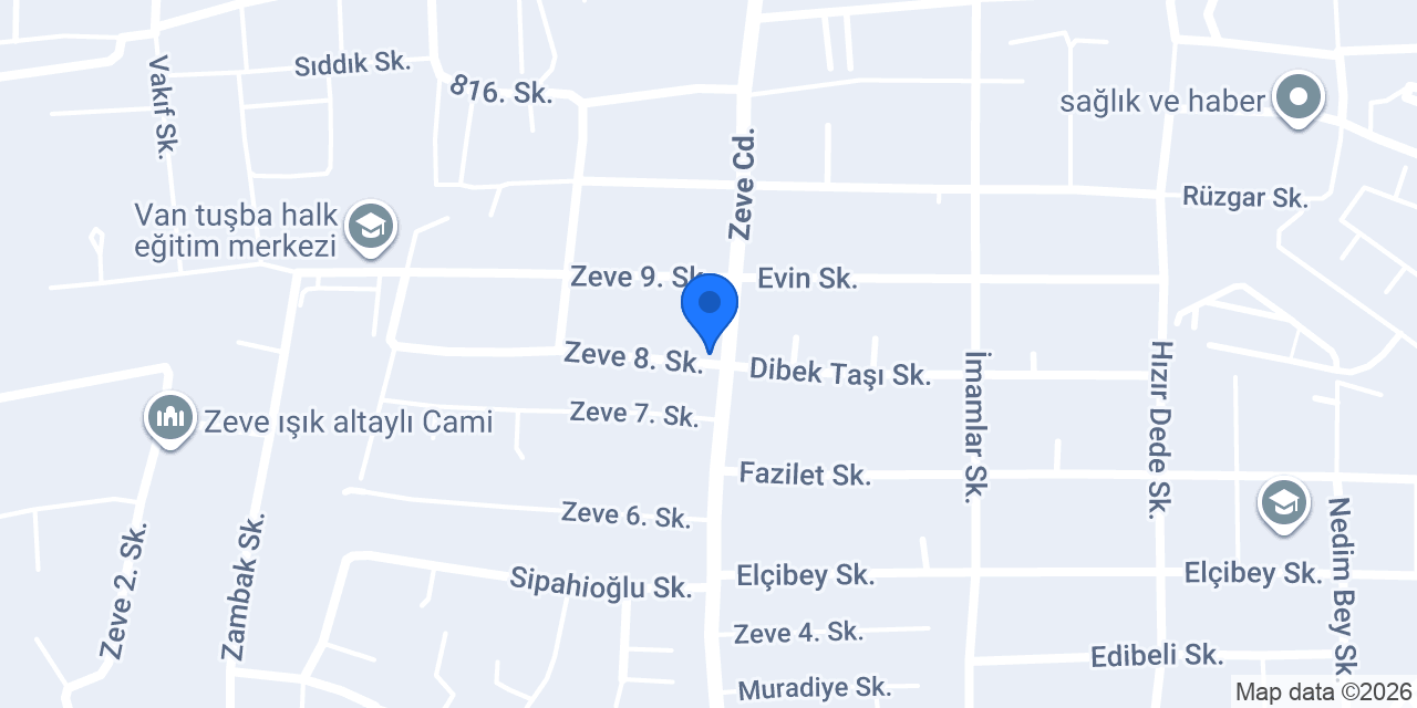 Haylaz Eczanesi konumu