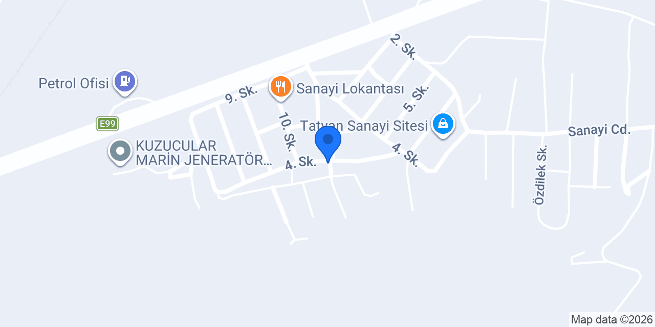 Tatvan Oto Gaz Atiker Lovato konumu