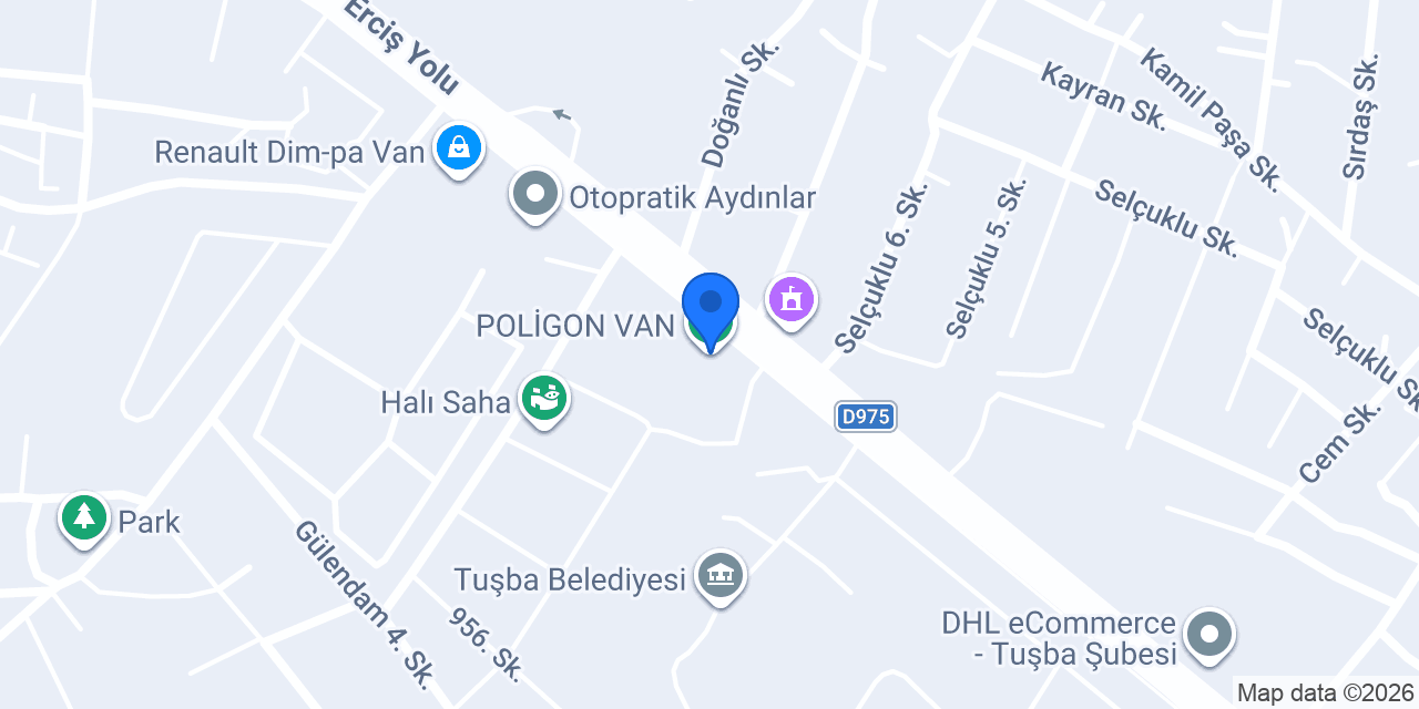POLİGON VAN konumu