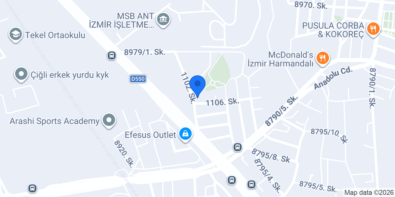 Ata Çelik Konstrüksiyon konumu