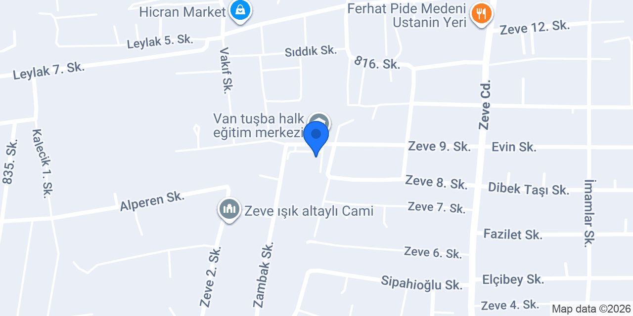 Milli Eğitim Vakfı İöo konumu