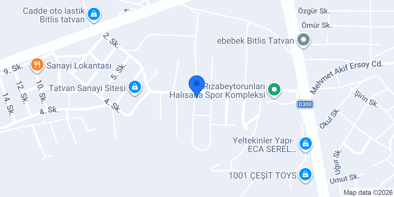 Batuklar Mobilya tatvan konumu